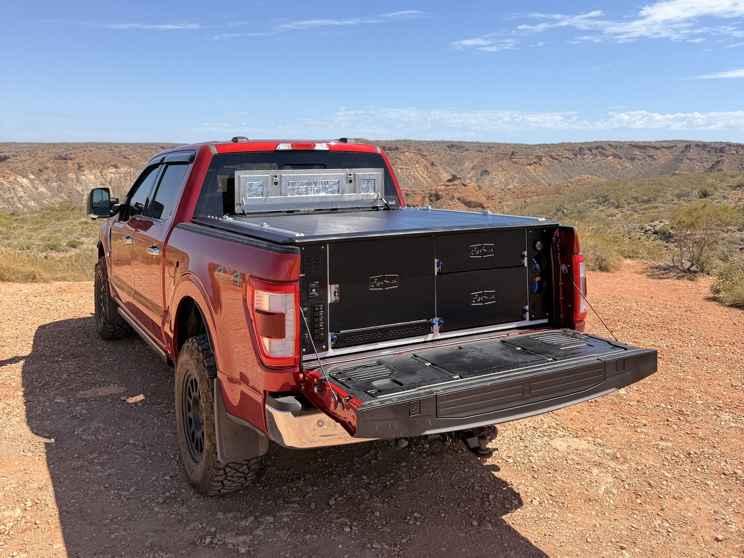 Reefwise low profile canopy retaining factory American ute style